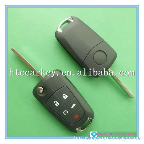 Best quality car key cover for Opel Vauxhal 5 Button Flip Remote Shell key